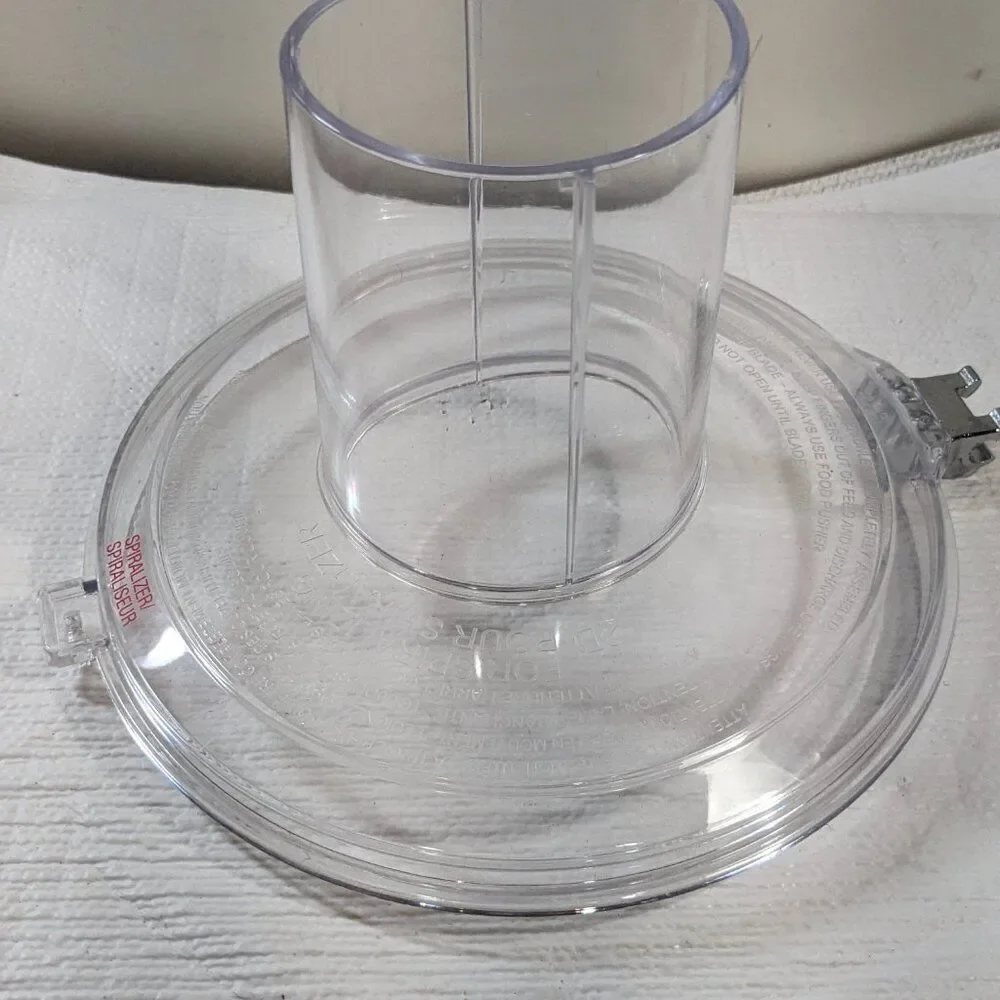 Magic Bullet Veggie Bullet VB-102 Spiralizer LID Bowl cap part 2d replacement